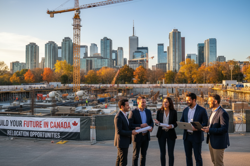 2026 Opportunity to Get Paid $45,000 to Relocate to the canada via the Construction Visa Program